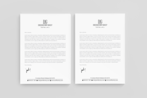 Letterhead Design by R.design for this project | Design: #25156203