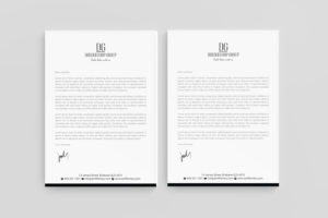 Letterhead Design by R.design for this project | Design: #25156228