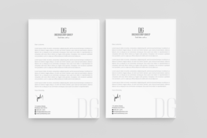 Letterhead Design by R.design for this project | Design: #25156326