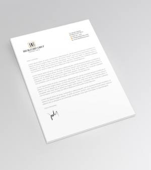 Letterhead Design by R.design for this project | Design: #25160332