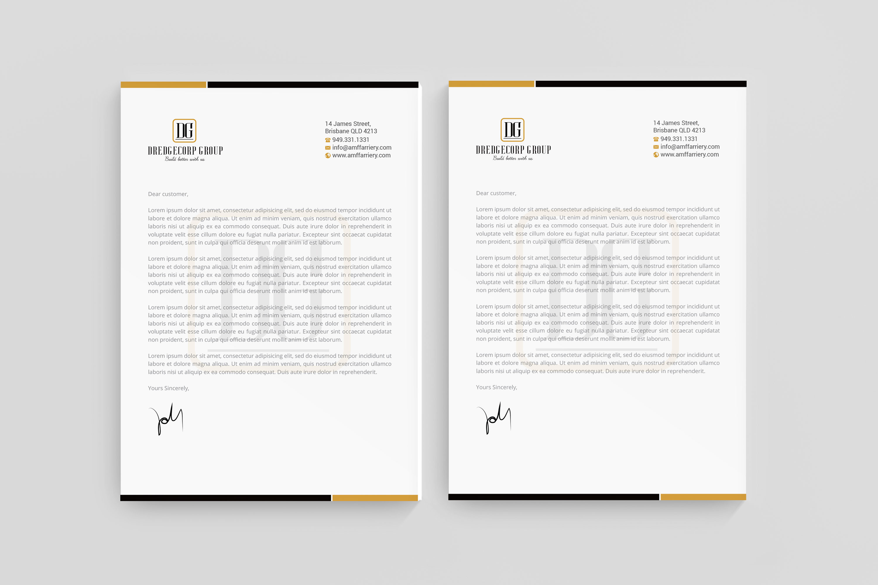 Letterhead Design by R.design for this project | Design #25160514