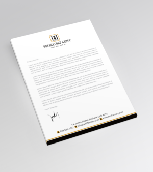 Letterhead Design by R.design for this project | Design: #25161000