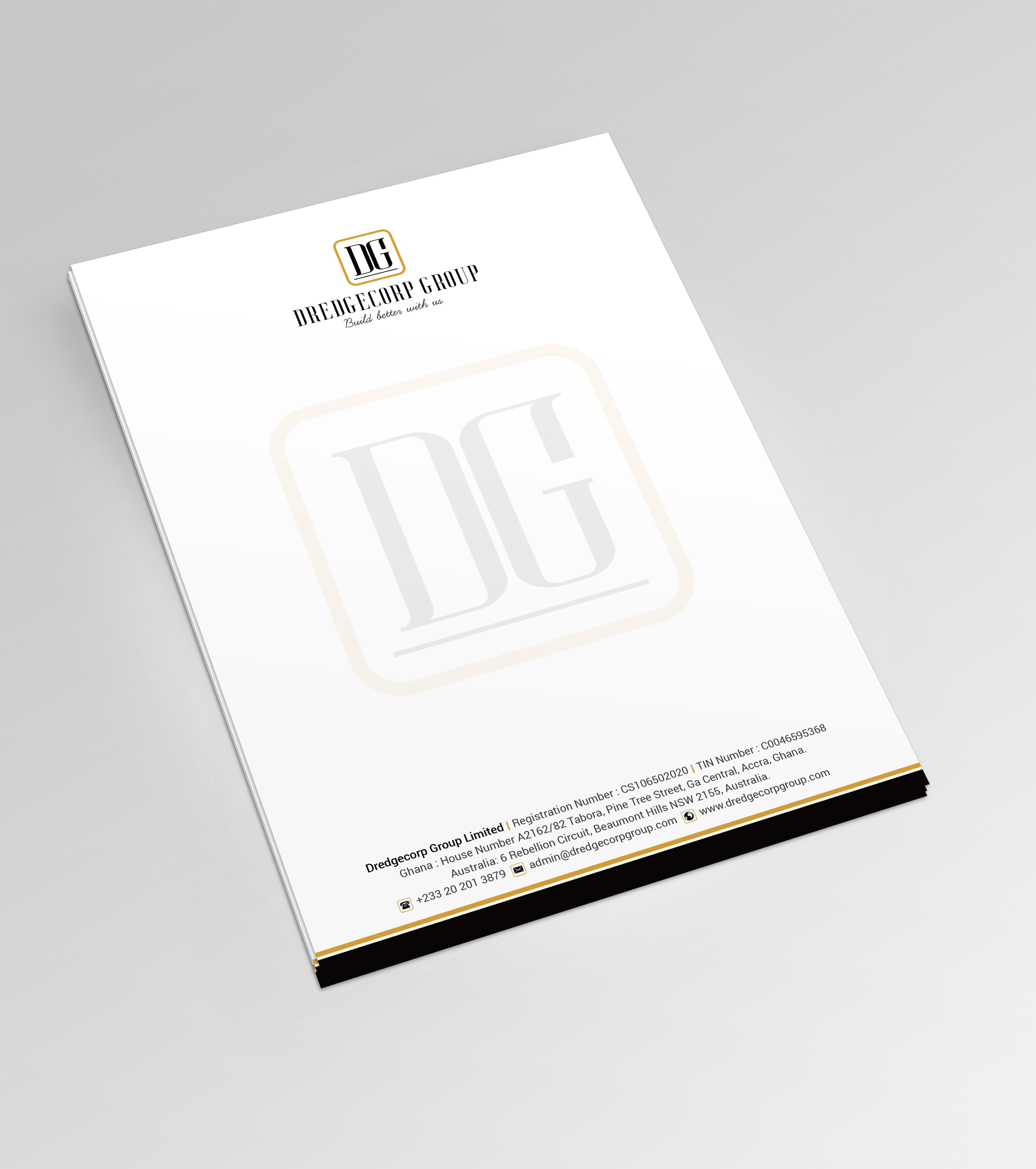 Letterhead Design by R.design for this project | Design: #25164158