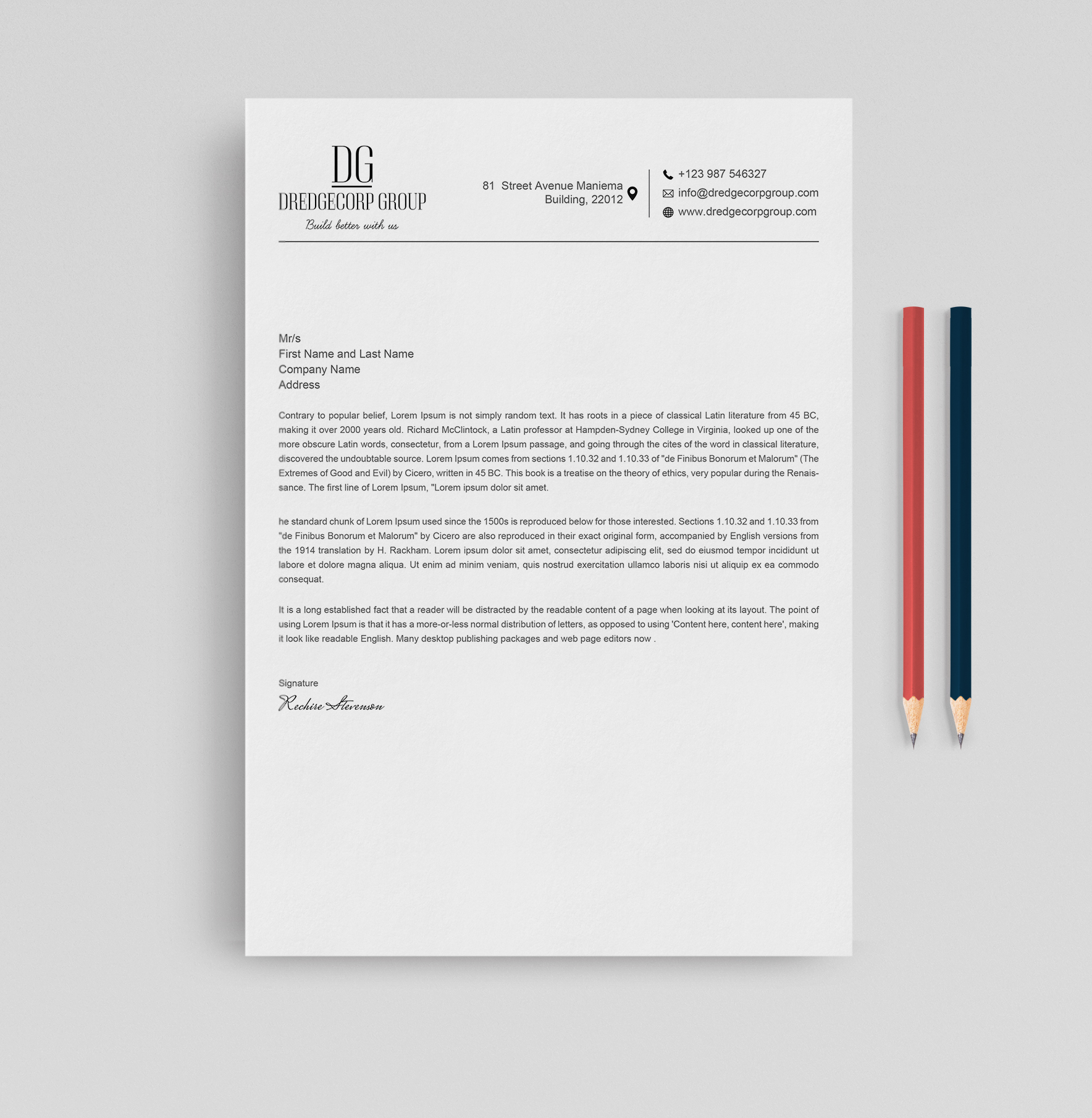 Letterhead Design by Uttom 2 for this project | Design #25152951