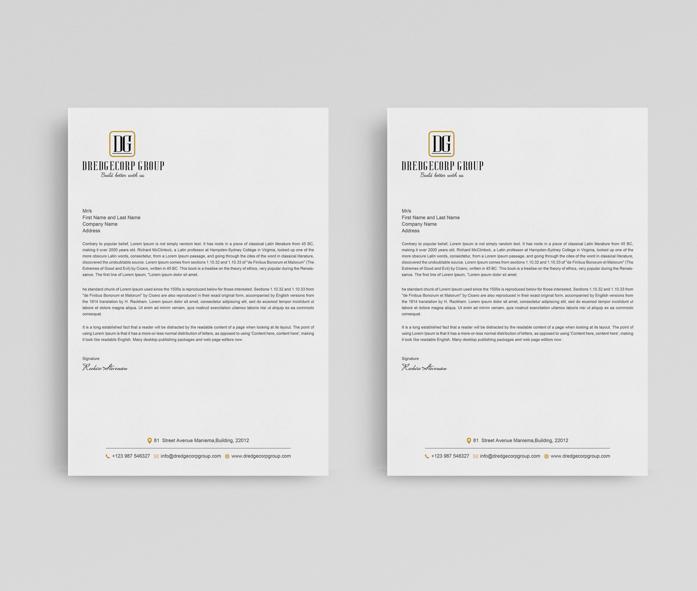 Letterhead Design by Uttom 2 for this project | Design #25160549
