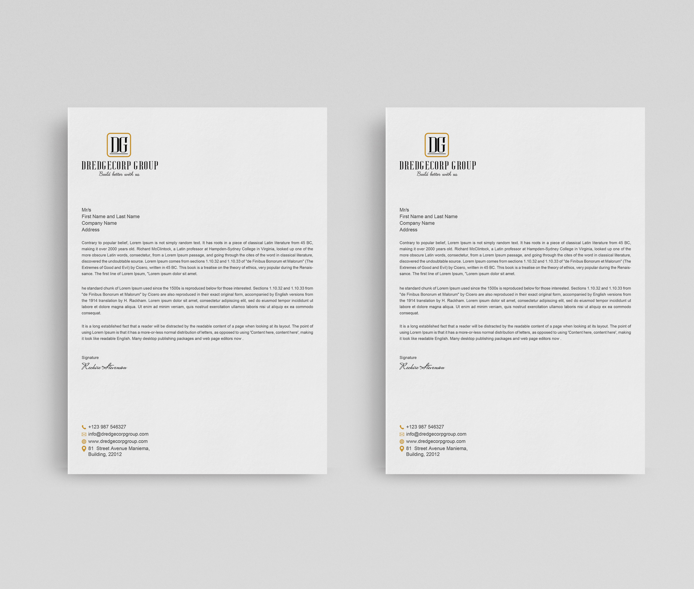 Letterhead Design by Uttom 2 for this project | Design #25160551