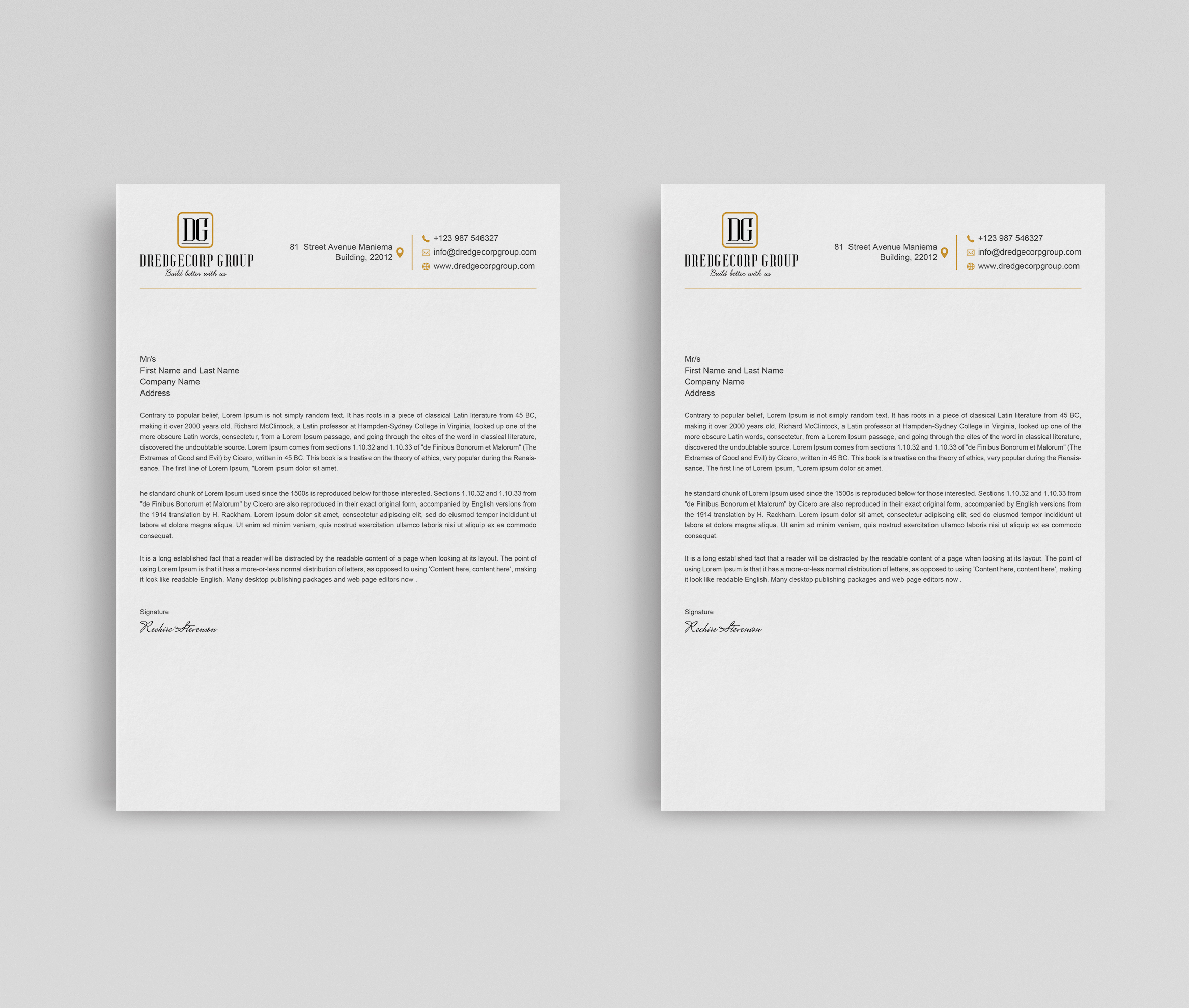 Letterhead Design by Uttom 2 for this project | Design #25160689