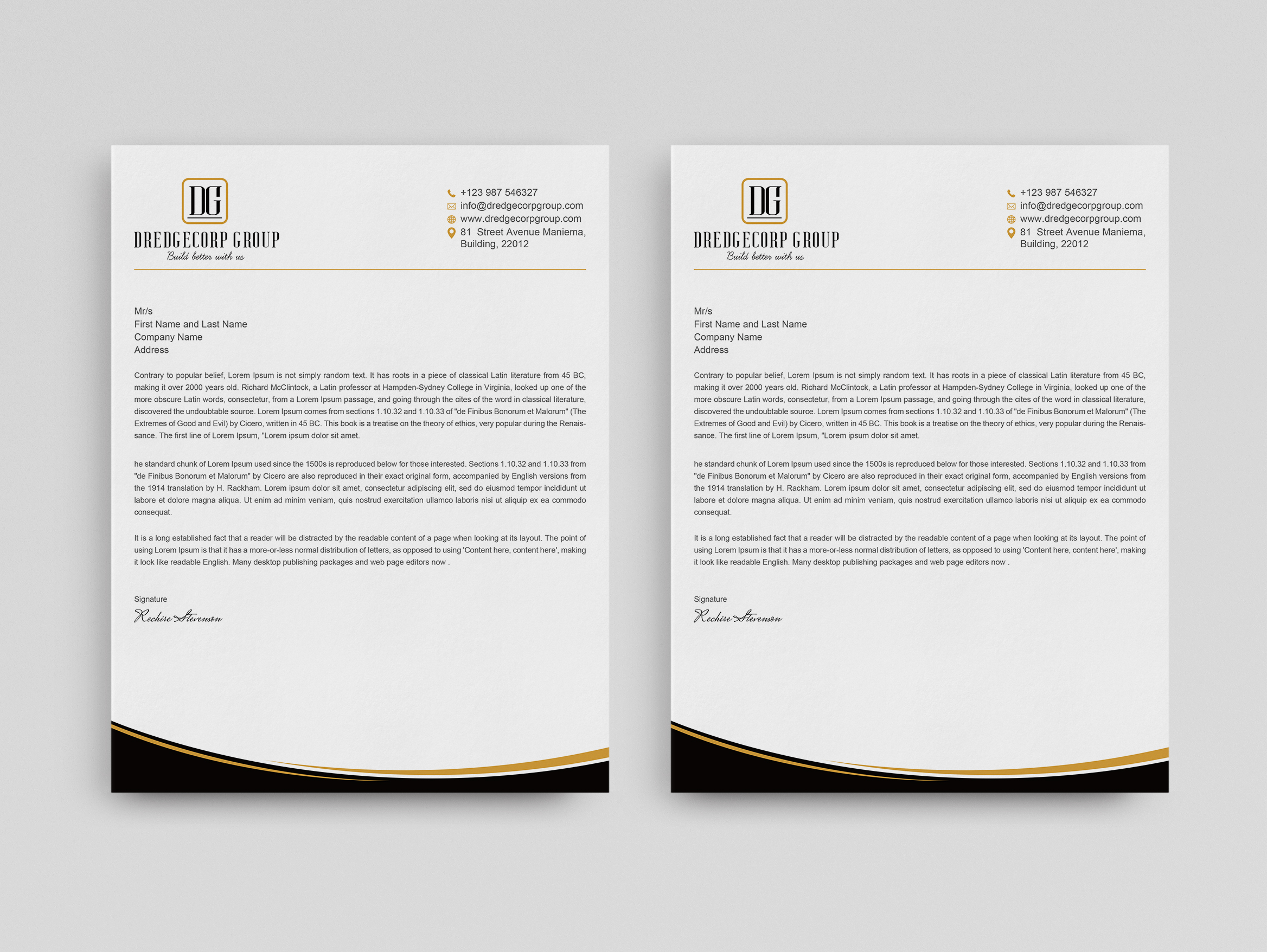 Letterhead Design by Uttom 2 for this project | Design #25160691