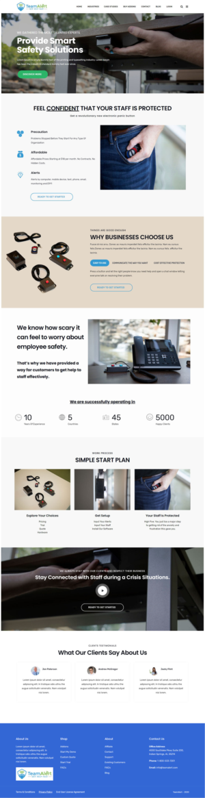 Web-Design von maheshyadav2018 für TeamAlert | Design: #25168168