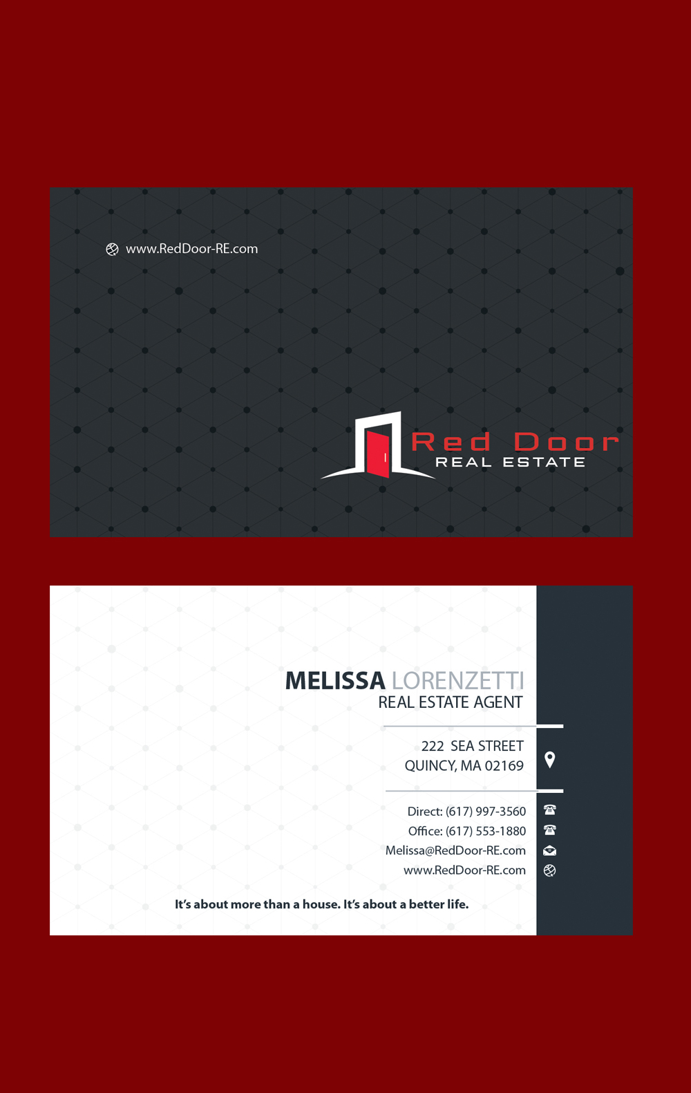 Logo Design by raddizzie for Red Door Real Estate | Design #25196044