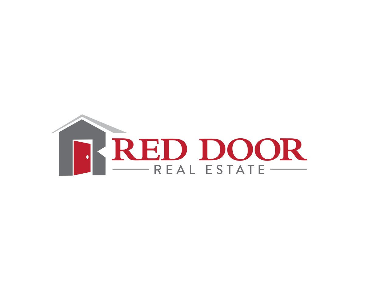 Logo-Design von ERICK ANDRE VOORNEMAN für Red Door Real Estate | Design #25260674
