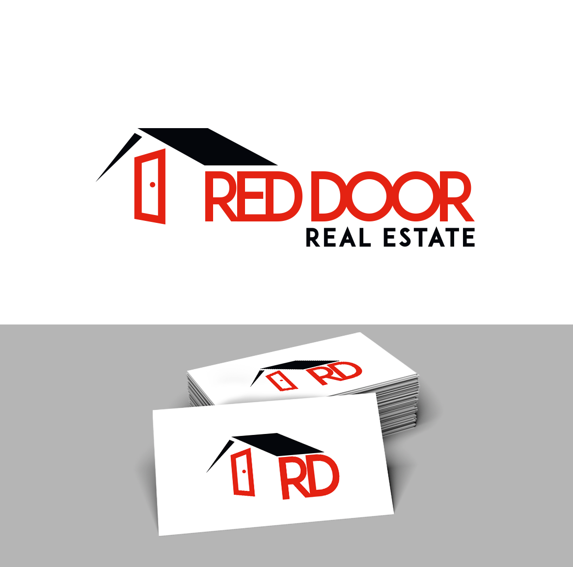 Logo Design by trufya for Red Door Real Estate | Design #25265412