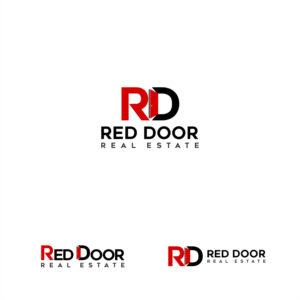 Logo Design by Arham Hidayat for Red Door Real Estate | Design #25590934