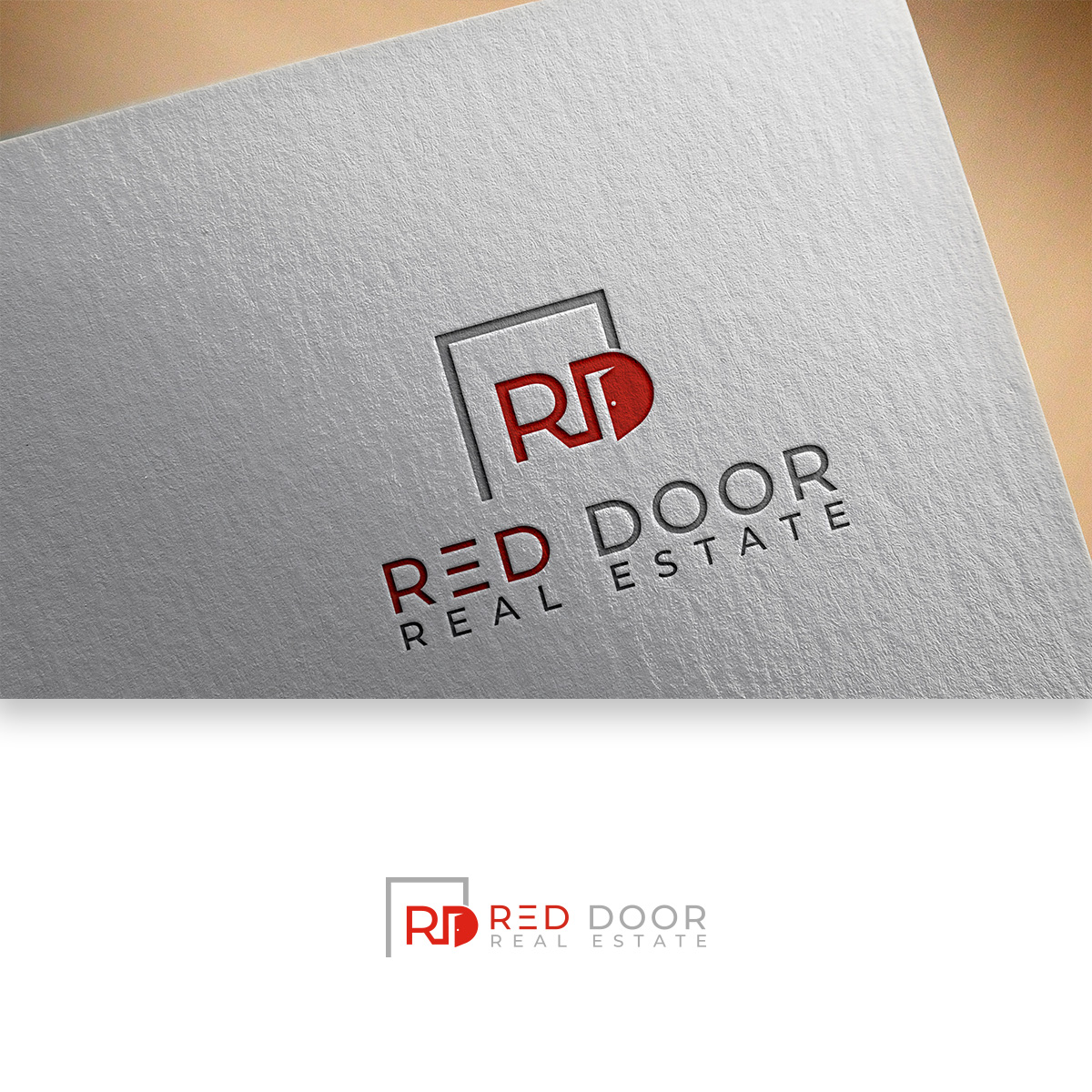 Logo Design by DesignDUO for Red Door Real Estate | Design: #25592682
