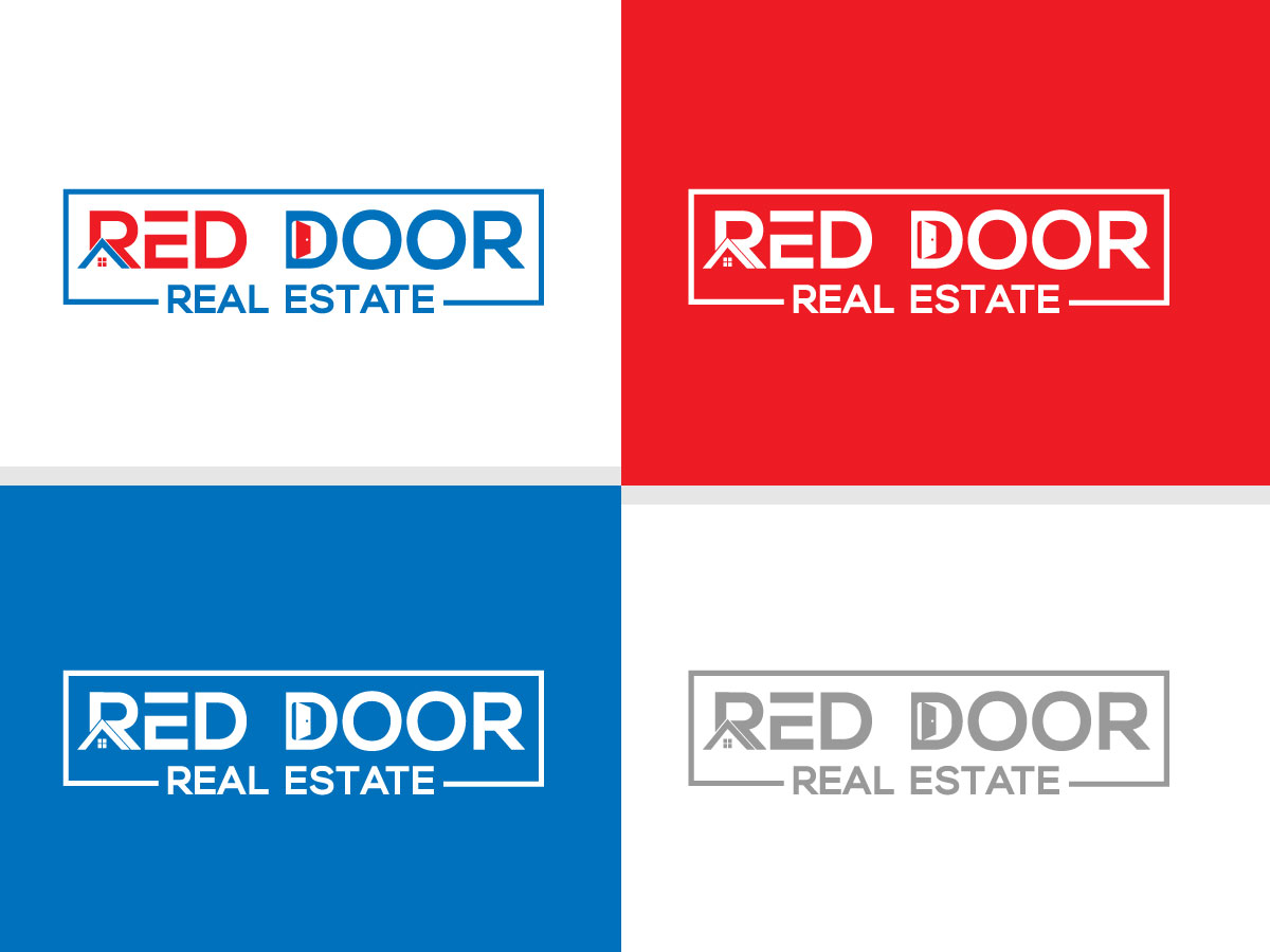Logo Design by Sayem for Red Door Real Estate | Design #25167913