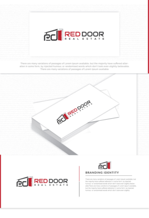 Logo Design by solidinto for Red Door Real Estate | Design: #25195029