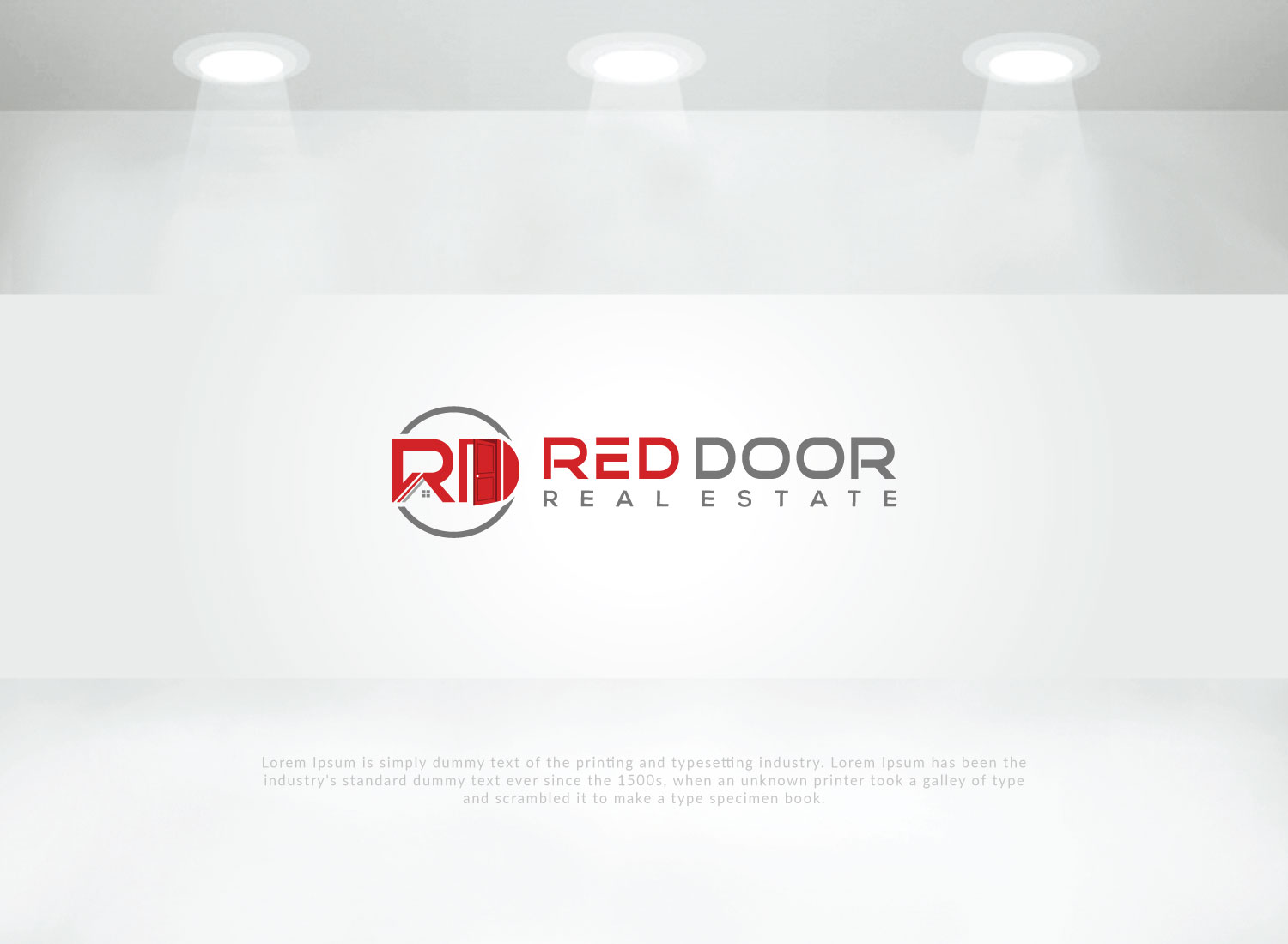 Logo Design by solidinto for Red Door Real Estate | Design #25539681