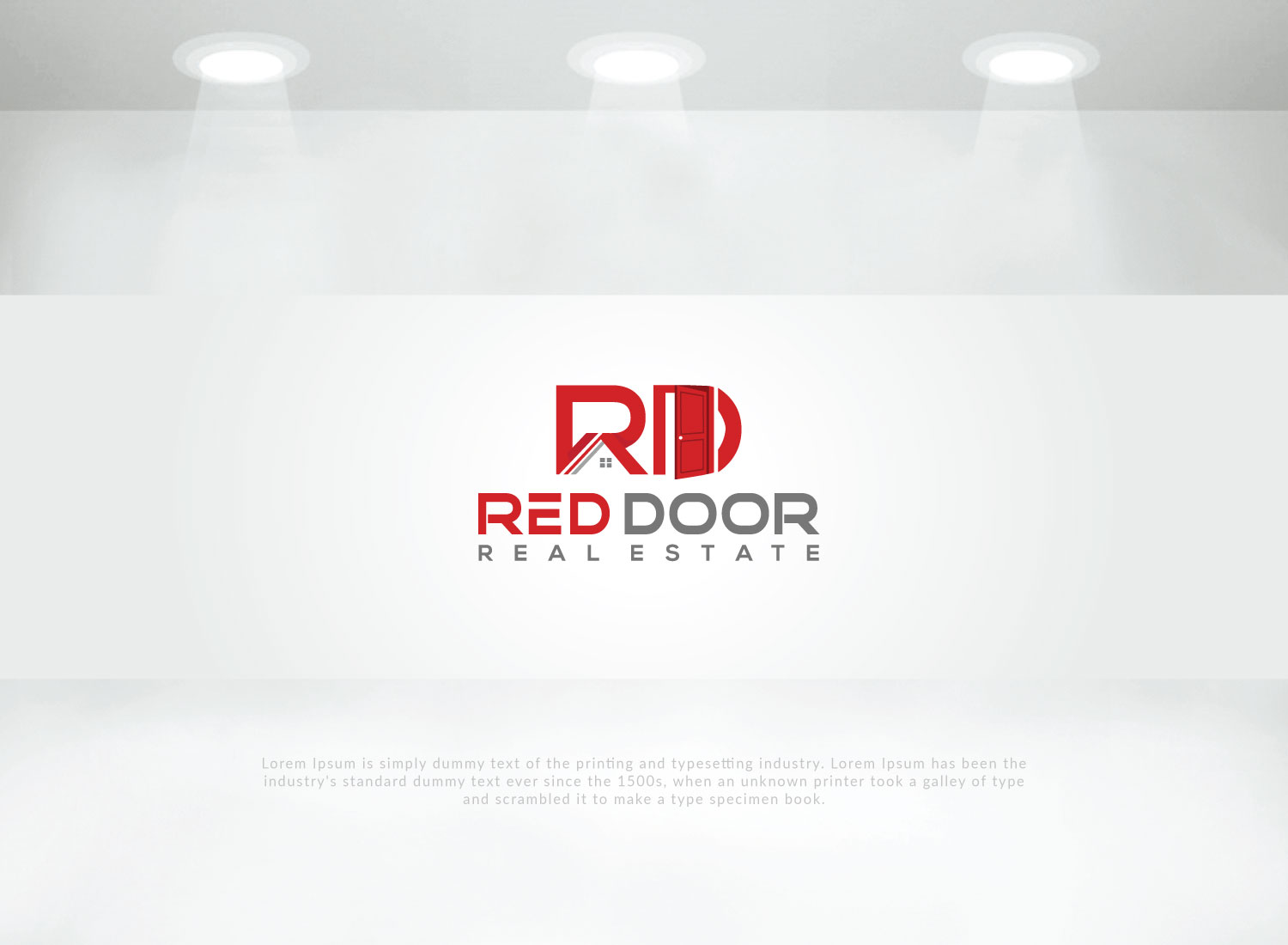 Logo Design by solidinto for Red Door Real Estate | Design #25539684