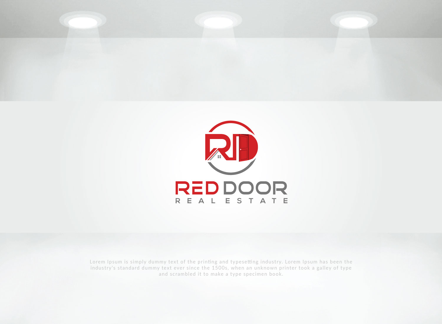 Logo Design by solidinto for Red Door Real Estate | Design #25539713
