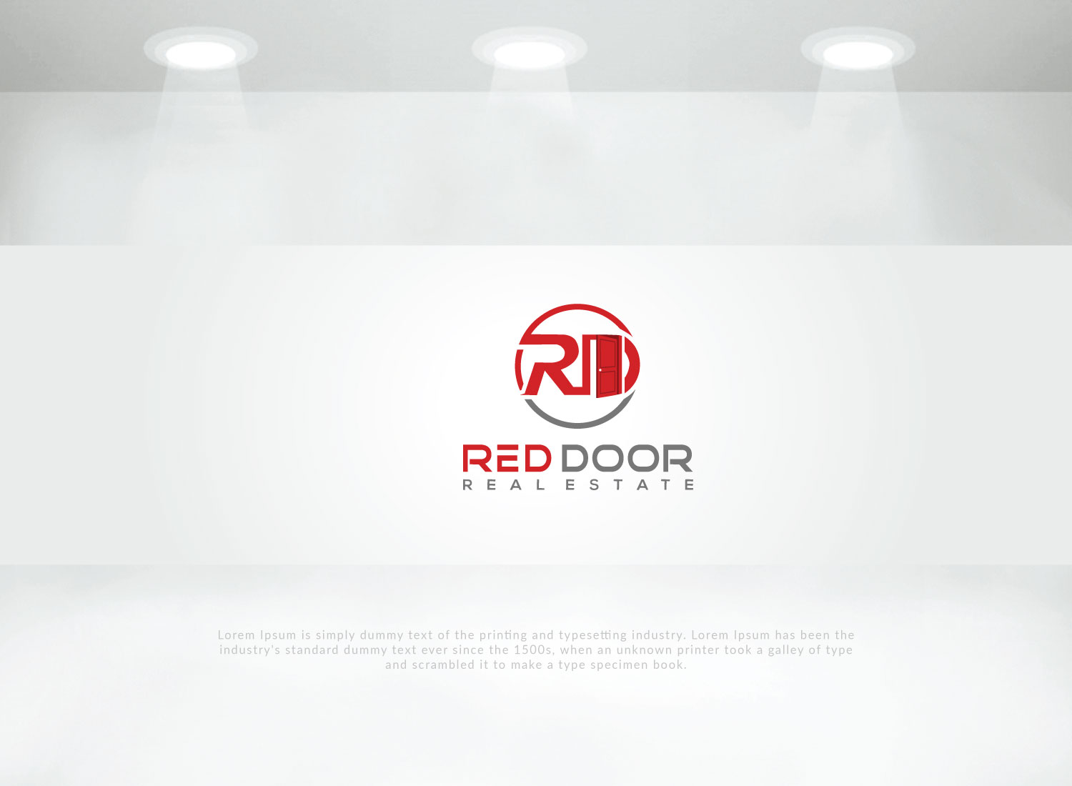 Logo Design by solidinto for Red Door Real Estate | Design #25539841