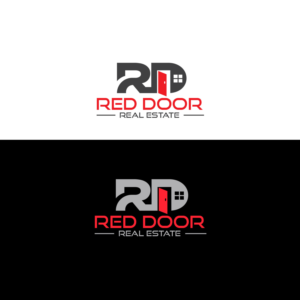 Red Door Real Estate - this is the full name of our company. I think including real estate in the logo is important to portray the services we offer but open to only using Red Door if the design can portray our services without it. | Logo Design by Finley Johnson