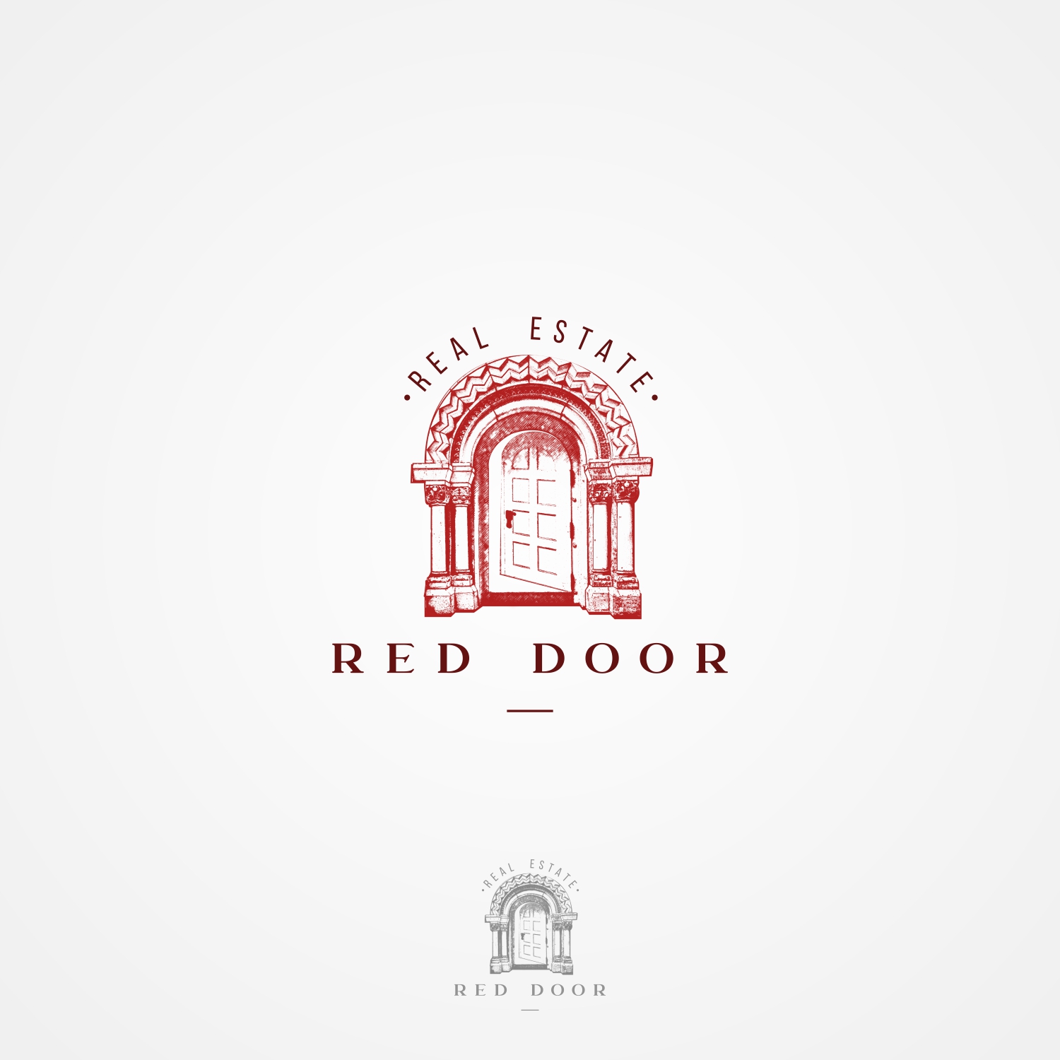 Logo-Design von GVisions für Red Door Real Estate | Design #25263024