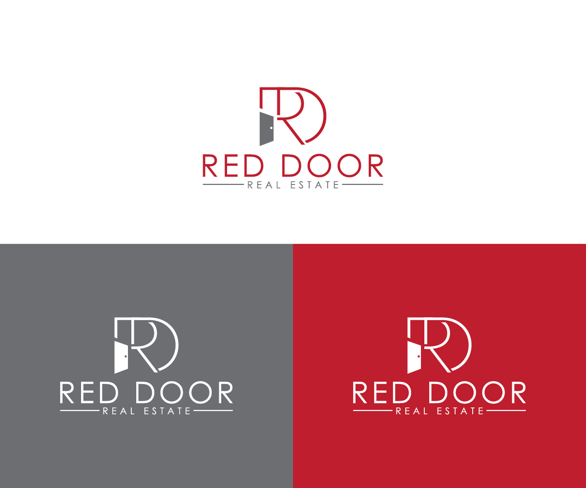 Logo Design by fauzan harun for Red Door Real Estate | Design #25153652