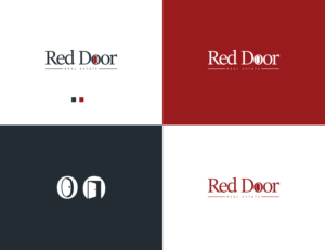 Logo Design by abd.k for Red Door Real Estate | Design: #25170070