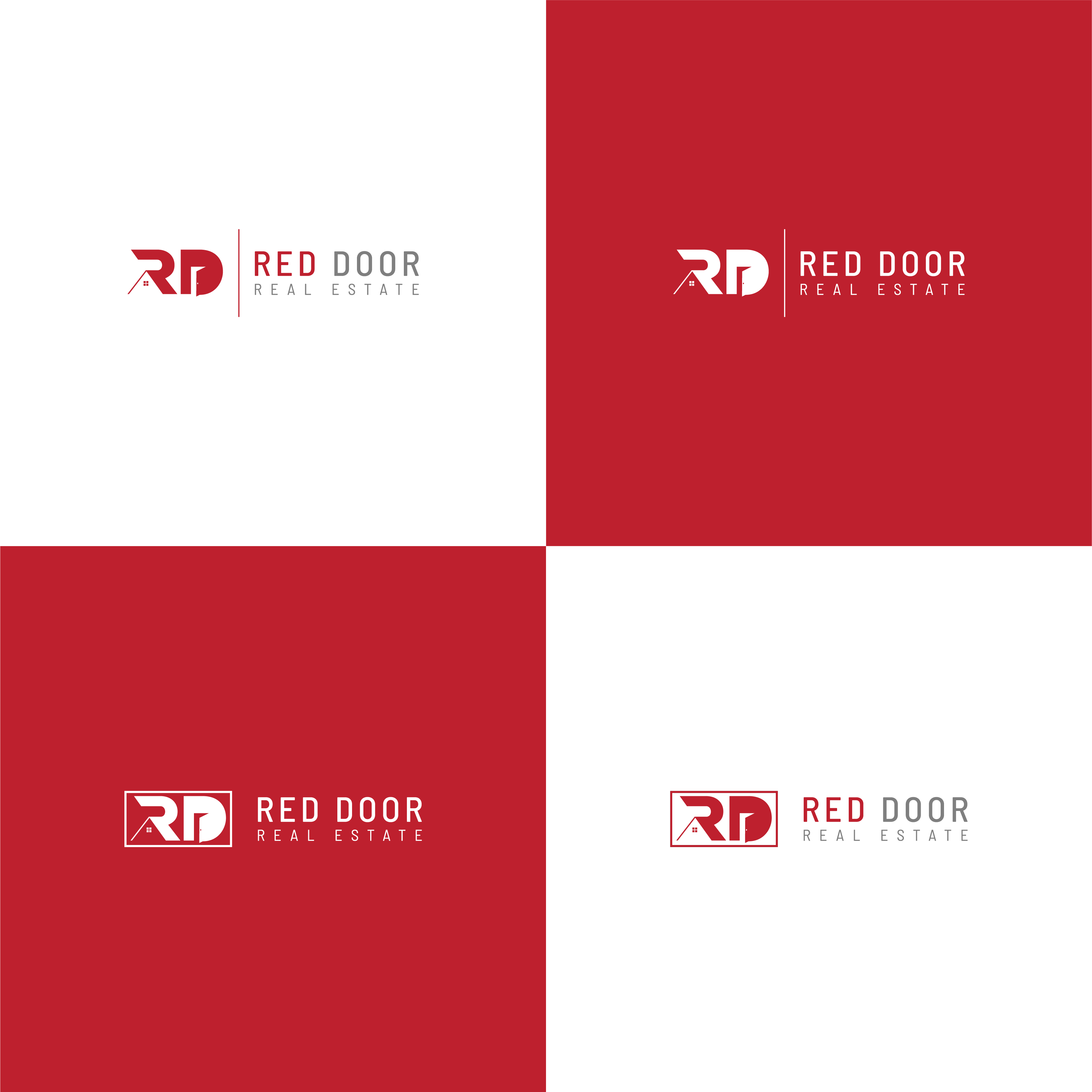 Diseño de Logo por Mir Akrash Ahmed para Red Door Real Estate | Diseño #25579747