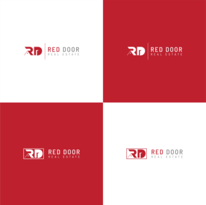 Logo Design by Mir Akrash Ahmed for Red Door Real Estate | Design: #25579747