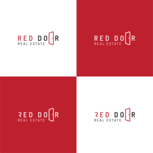 Logo Design by Mir Akrash Ahmed for Red Door Real Estate | Design #25579858
