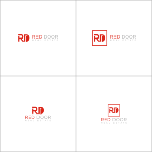 Logo Design by Mir Akrash Ahmed for Red Door Real Estate | Design: #25587411