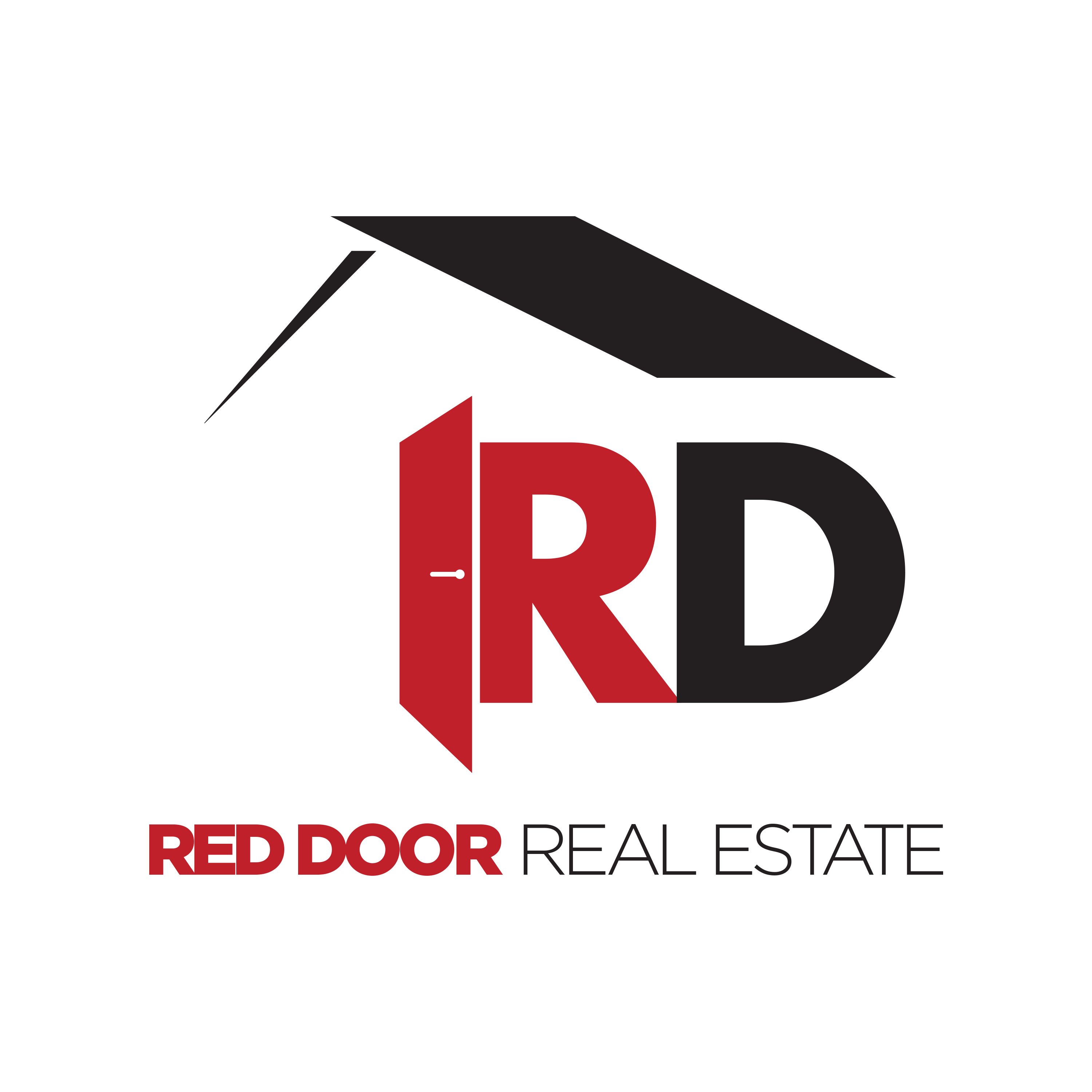 Logo Design by Prestige Studio for Red Door Real Estate | Design #25225787