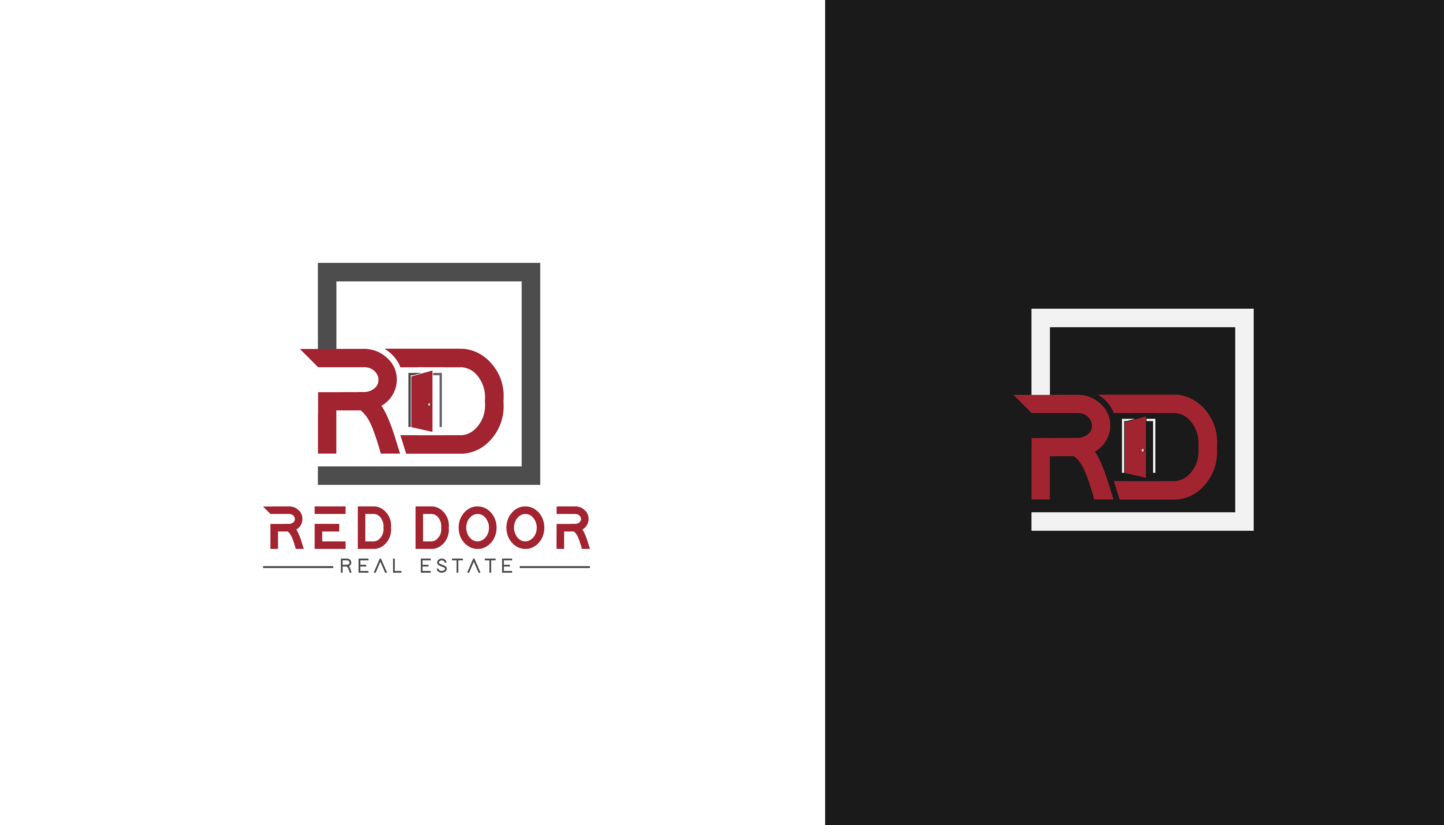 Logo Design by K Hari Prasad for Red Door Real Estate | Design #25539095