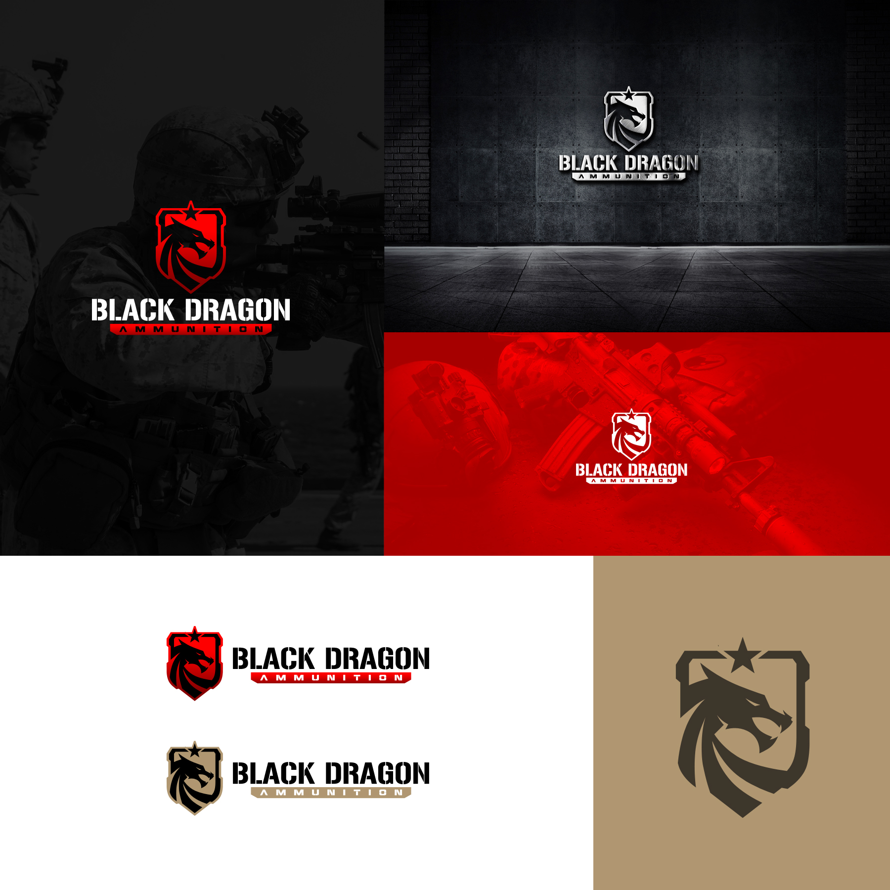 Logo Design by Avartde for BLACK DRAGON AMMUNITION | Design #25158154