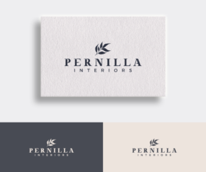 Pernilla Interiors | Logo Design by Vetroff