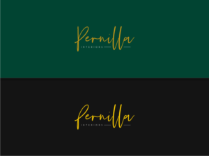 Pernilla Interiors | Logo Design by Atvento Graphics