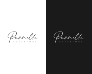 Pernilla Interiors | Logo Design by ACK Design