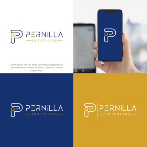 Pernilla Interiors | Logo Design by CIG Designer