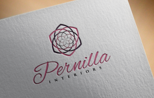 Pernilla Interiors | Logo Design by Kim Ji