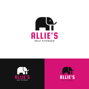 Allie's Self Storage | Logo Design by Rayn Design