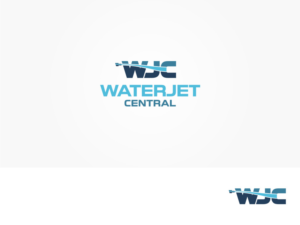 Waterjet Central or WJC | Logo-Design von Atvento Graphics