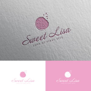 Sweet Lisa, Love at First Bite | Logo-Design von Rii