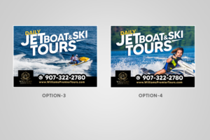 Picket Sign Advertising For Alaska Tour Company  | Design Graphique par MDesigns ™