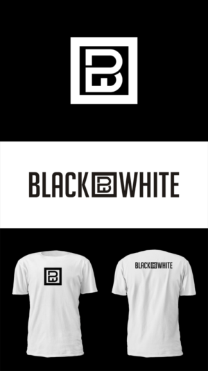 Black&White Logo for T shirt / Hoodie  | Diseño de Camiseta por D'Mono