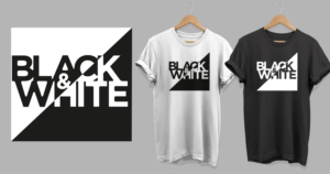 Black&White Logo for T shirt / Hoodie  | Diseño de Camiseta por Al Pech