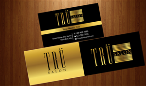 Business Card Design by harmi_199 for trü salon inc | Design: #3086415