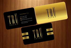 Business Card Design by harmi_199 for trü salon inc | Design: #3086434