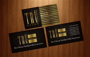 Business Card Design by harmi_199 for trü salon inc | Design: #3086863