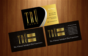 Business Card Design by harmi_199 for trü salon inc | Design: #3086869